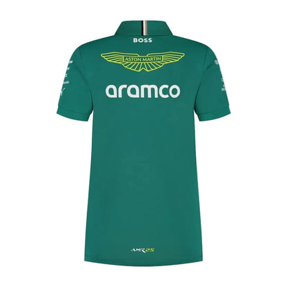 Aston Martin F1 Team Women's 2025 Team Polo - Rustle Racegear