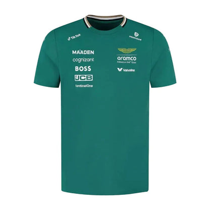 Aston Martin F1 Team Kids 2025 Team T-shirt - Rustle Racegear