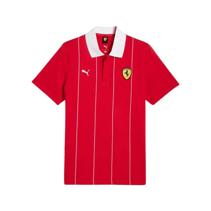 Scuderia Ferrari F1 PUMA LS Race Jacquard Polo - Rustle Racegear