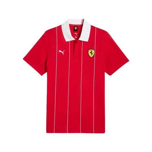 Scuderia Ferrari F1 PUMA LS Race Jacquard Polo - Rustle Racegear