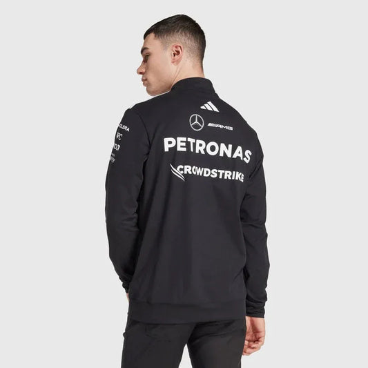Mercedes-AMG F1 adidas 2025 Team 1/4 Zip Sweatshirt - Rustle Racegear