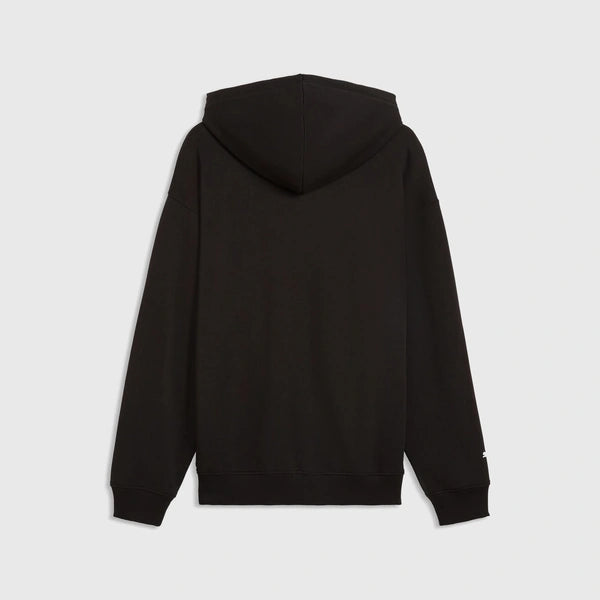 PUMA Ferrari F1 Big Shield Hoodie black back view