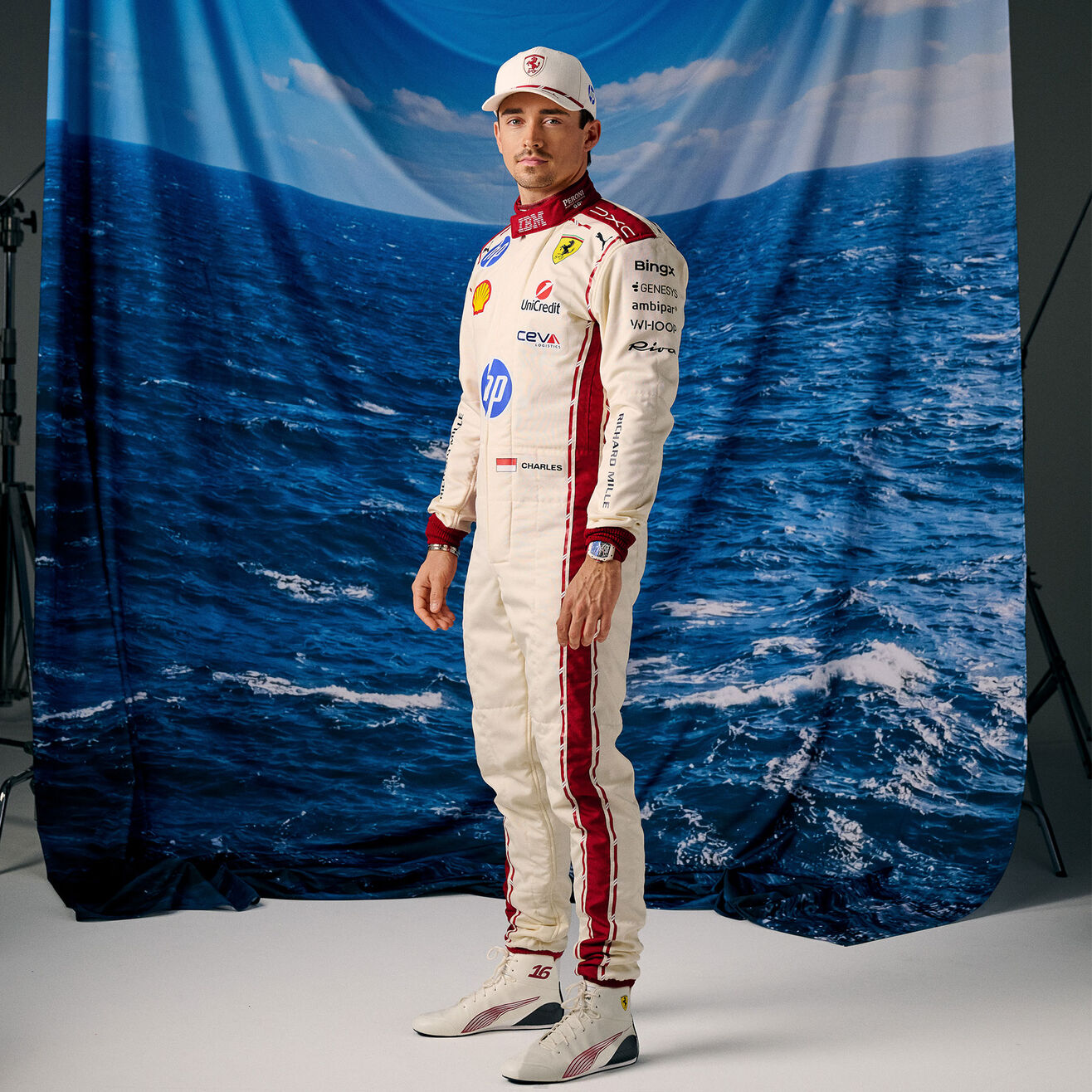Scuderia Ferrari F1 PUMA 2026 Charles Leclerc Monaco GP Cap