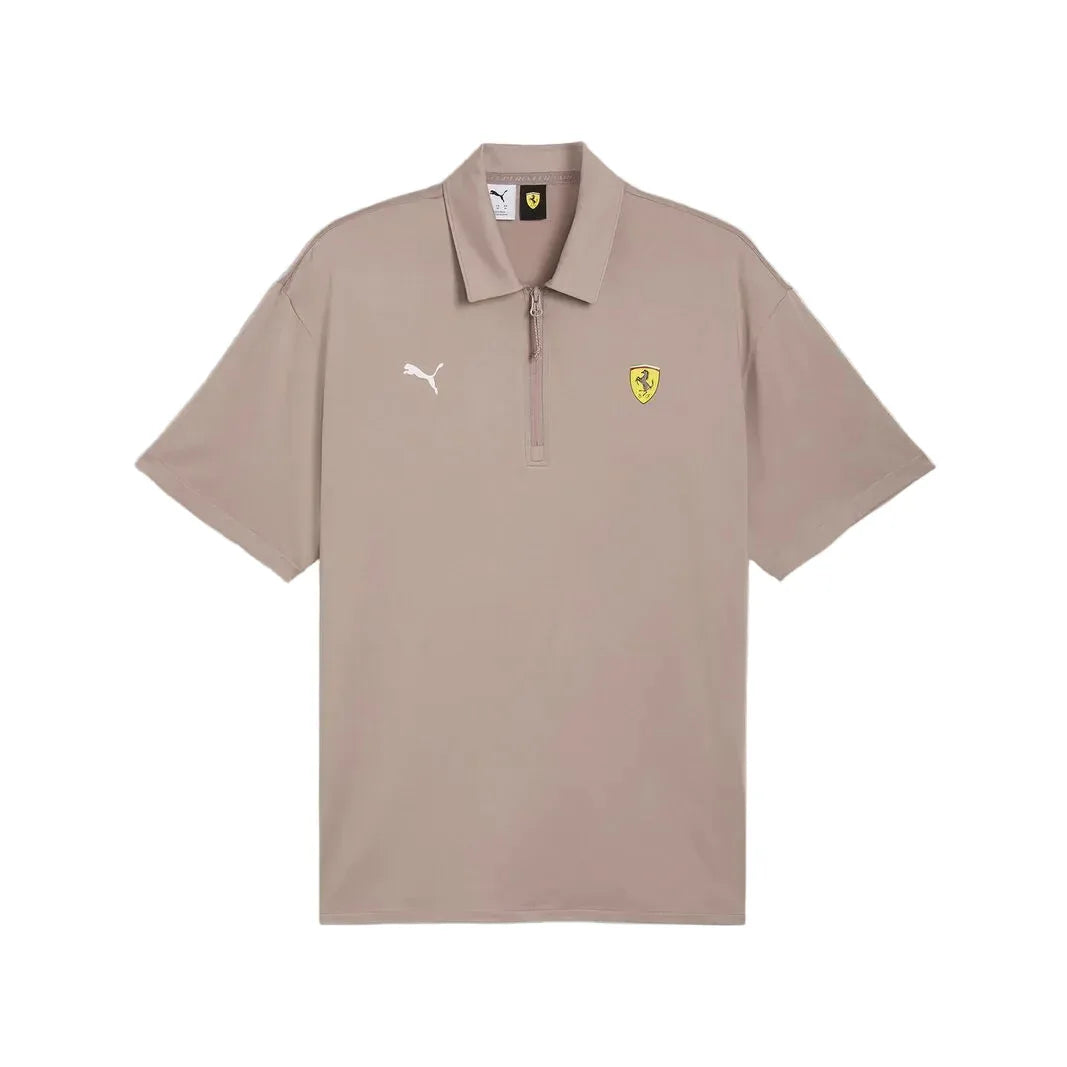 2026 Scuderia Ferrari F1 PUMA Charles Leclerc Cloudspun Polo - Rustle Racegear