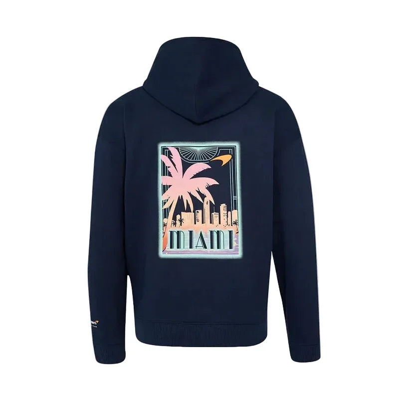 McLaren F1 Miami Graphic Oversized Hoodie - Rustle Racegear