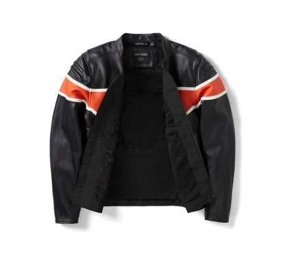 Harley Davidson Trenton Leather Riding Jacket