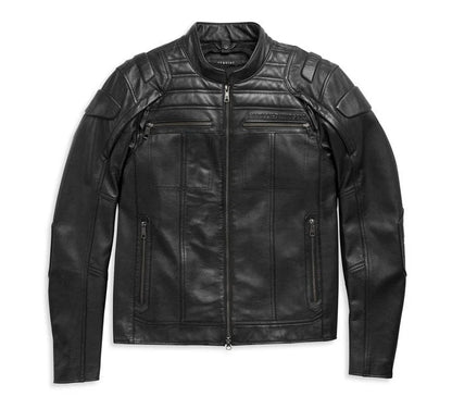 Harley Davidson Leather Motorcycle Jacket for Men