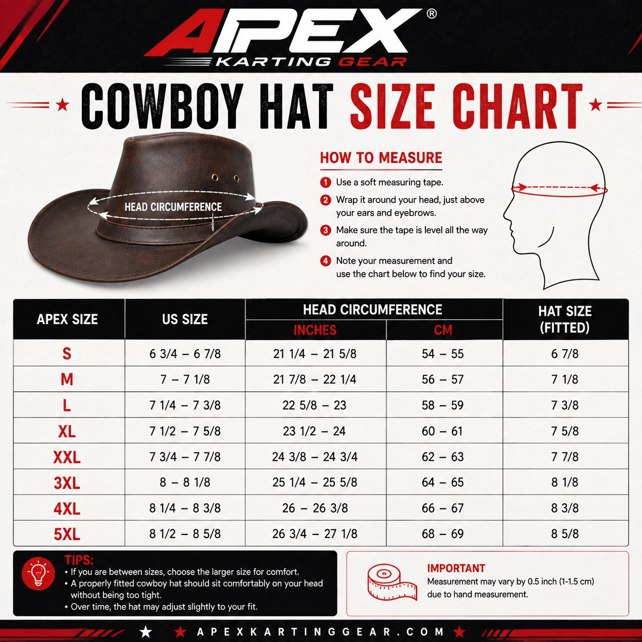 Apex Brown Leather Cowboy Hat – Classic Western Style Hat for Men