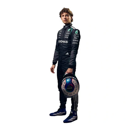 2026 Mercedes AMG Petronas F1 Andrea Kimi Antonelli race suit front view