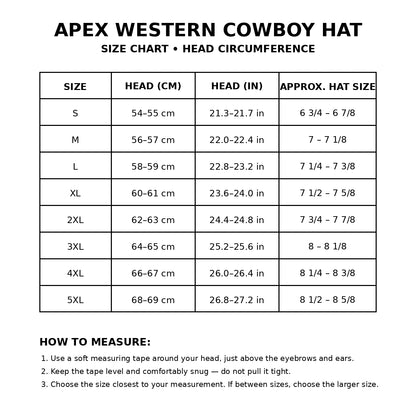 Premium Leather Cowboy Hat – Western Outback Hat with Decorative Band