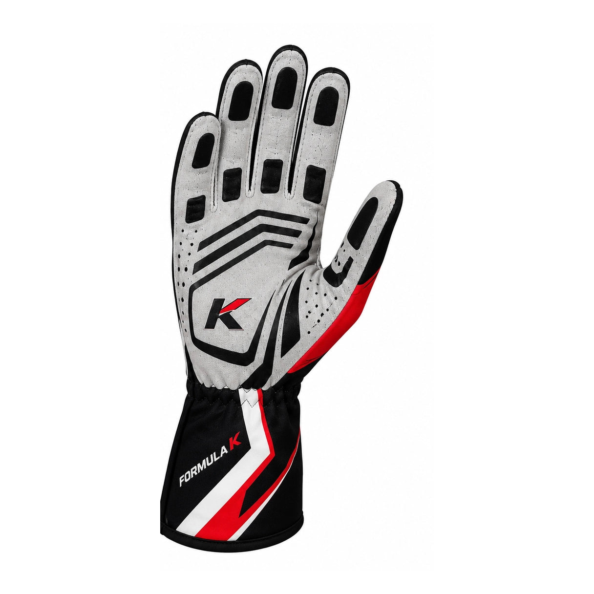 Formula K Racing Kart Gloves Black Red White – Go Kart Racing Gloves