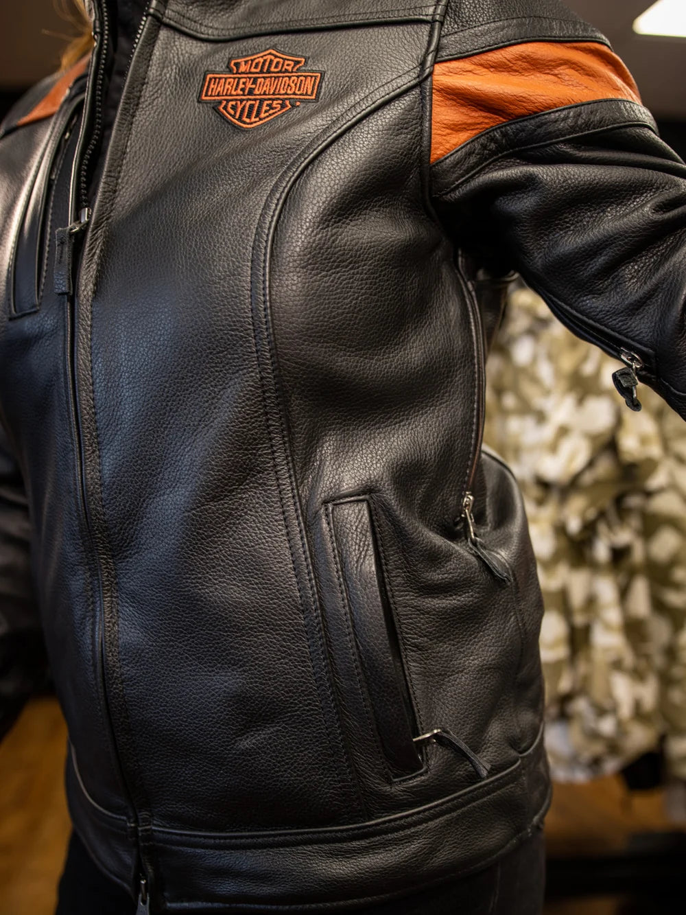 Highway 100 Waterproof Leather Motorcycle Jacket