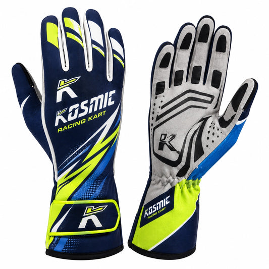 Kosmic Racing Kart Gloves | Full Finger Go Kart Racing Gloves