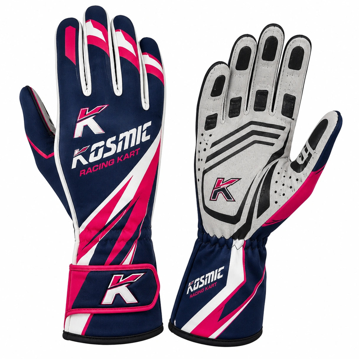 Kosmic Racing Kart Gloves | Full Finger Go Kart Racing Gloves