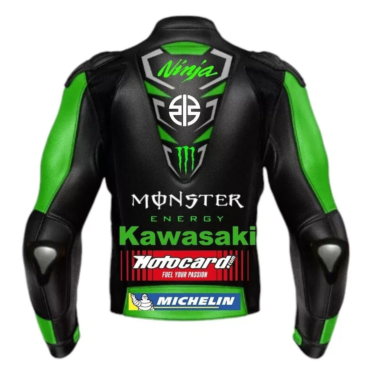 Kawasaki Ninja Motorcycle Leather Jacket