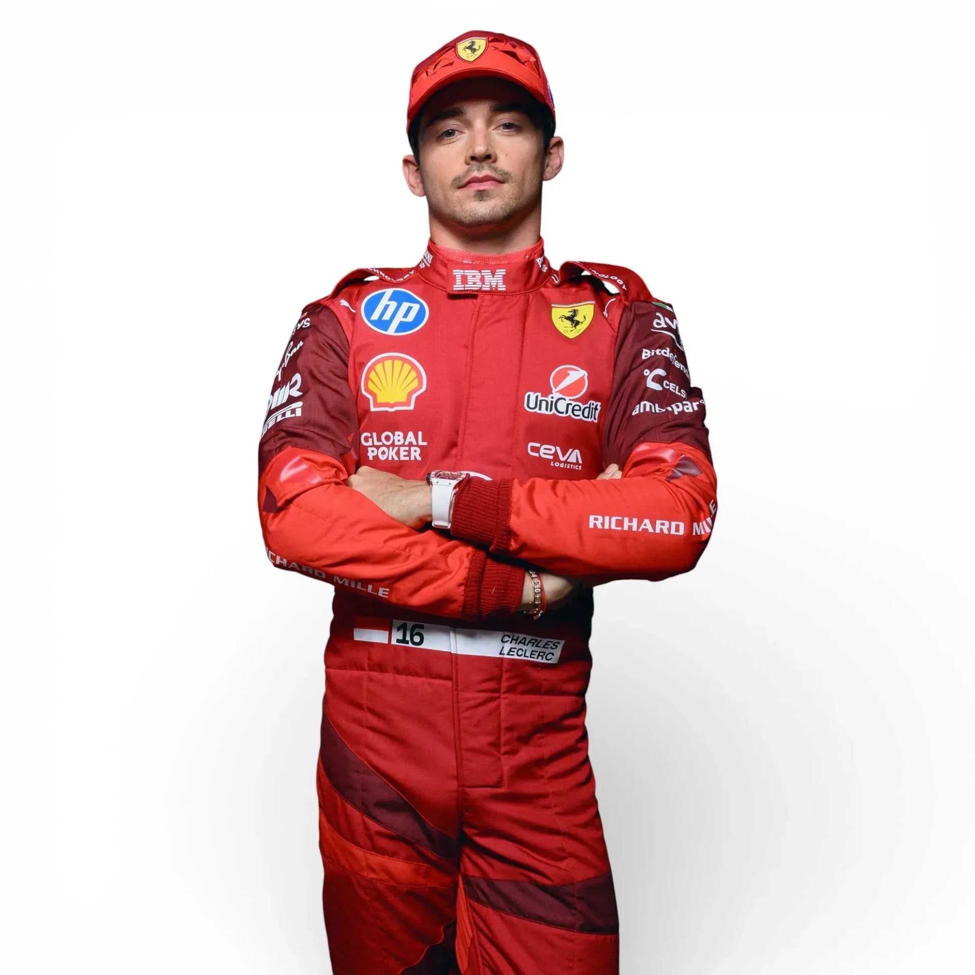 Lewis Hamilton 2025 Scuderia Ferrari HP Las Vegas F1 Race Suit - Rustle Racegear
