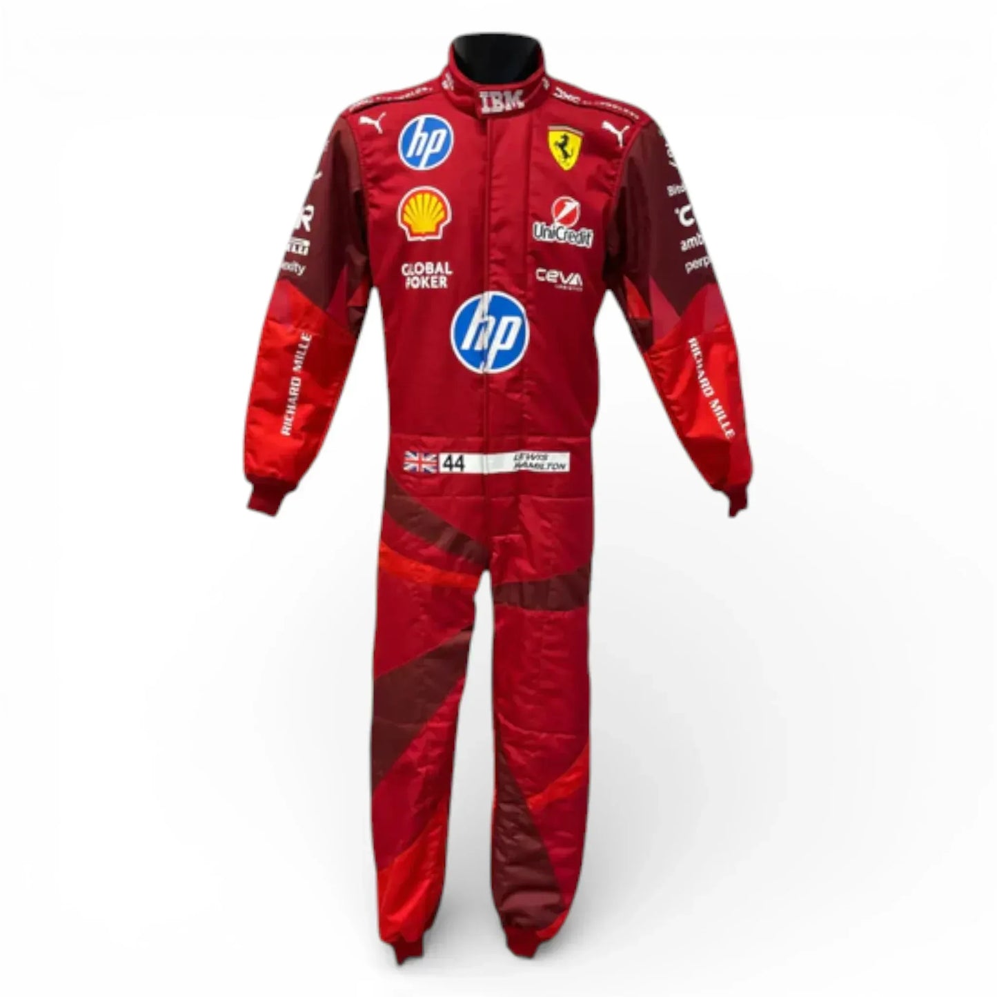 Lewis Hamilton 2025 Scuderia Ferrari HP Las Vegas F1 Race Suit - Rustle Racegear