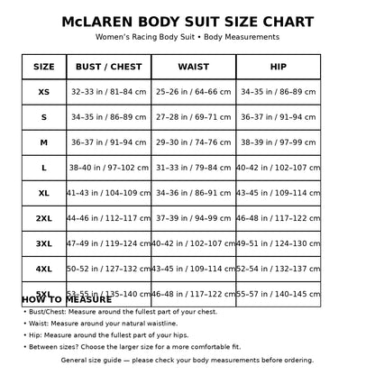 McLaren Racing Body Suit #55
