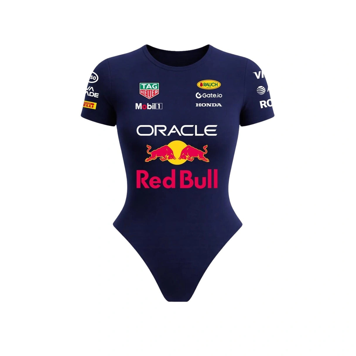 Red Bull Racing Bodysuit, F1 Motorsport Women's Bodysuit