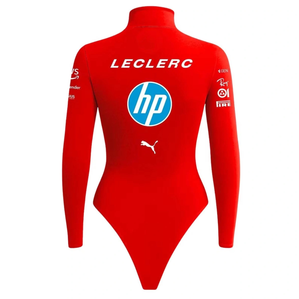 Charles Leclerc Racing Bodysuit | Women's Motorsport Driver Style Suit