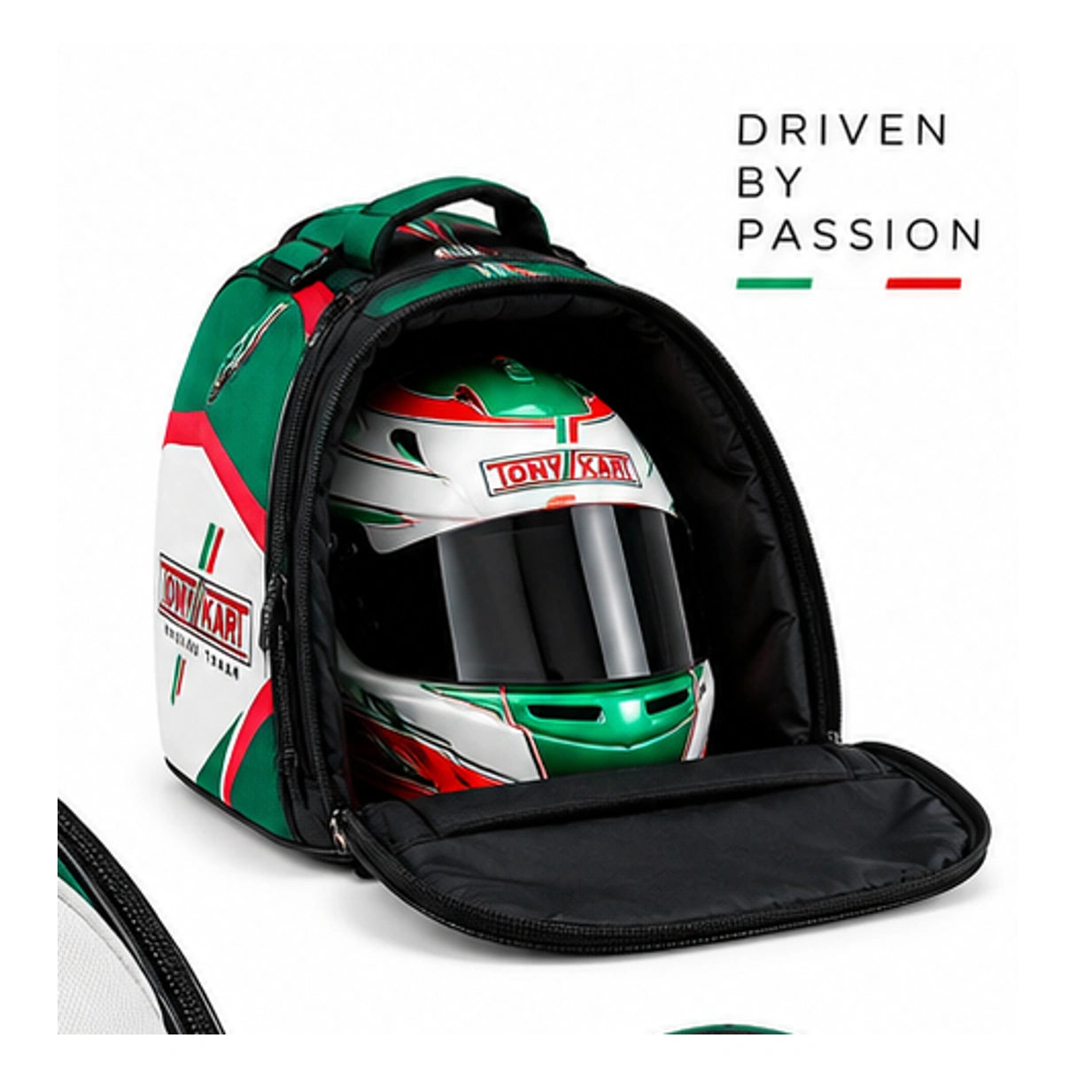 Tony Kart Helmet Bag | Karting Racing Helmet Carry Bag & Motorsport Gear Bag