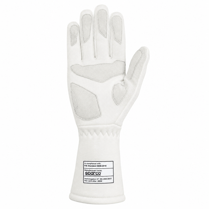 Sparco Style FIA Racing Gloves | Fire Resistant Motorsport Driving Gloves for Karting
