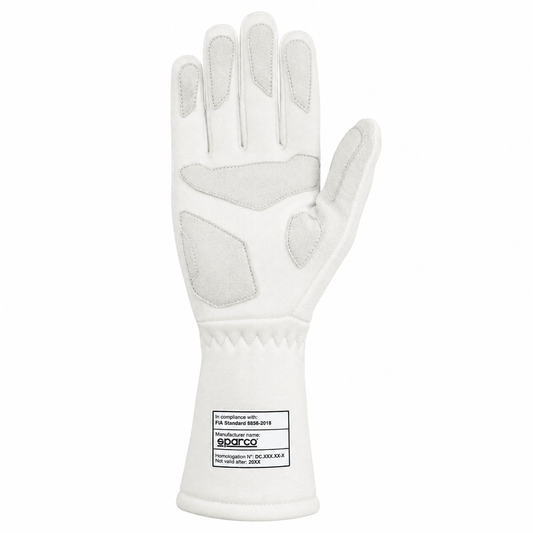 Sparco Style FIA Racing Gloves | Fire Resistant Motorsport Driving Gloves for Karting