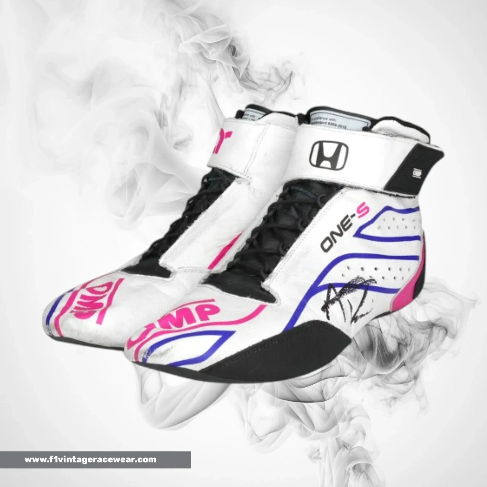 Alexander Rossi 2022 Gallagher GP Race Winning Boots Track Racewear