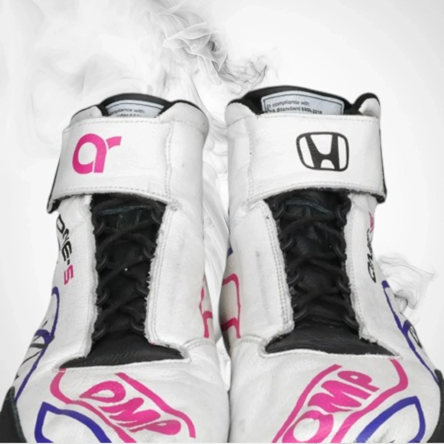 Alexander Rossi 2022 Gallagher GP Race Winning Boots Track Racewear