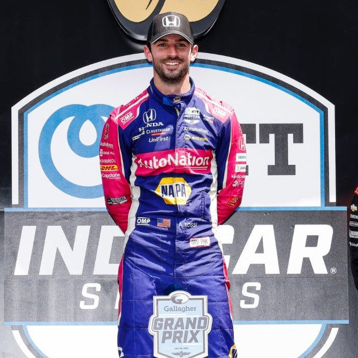 Alexander Rossi 2022 Gallagher GP Race Winning Boots Track Racewear