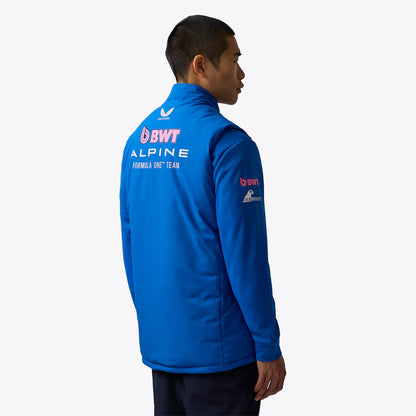 Alpine F1 Team 2026 Replica Gilet | Premium Formula 1 Hooded Padded Vest