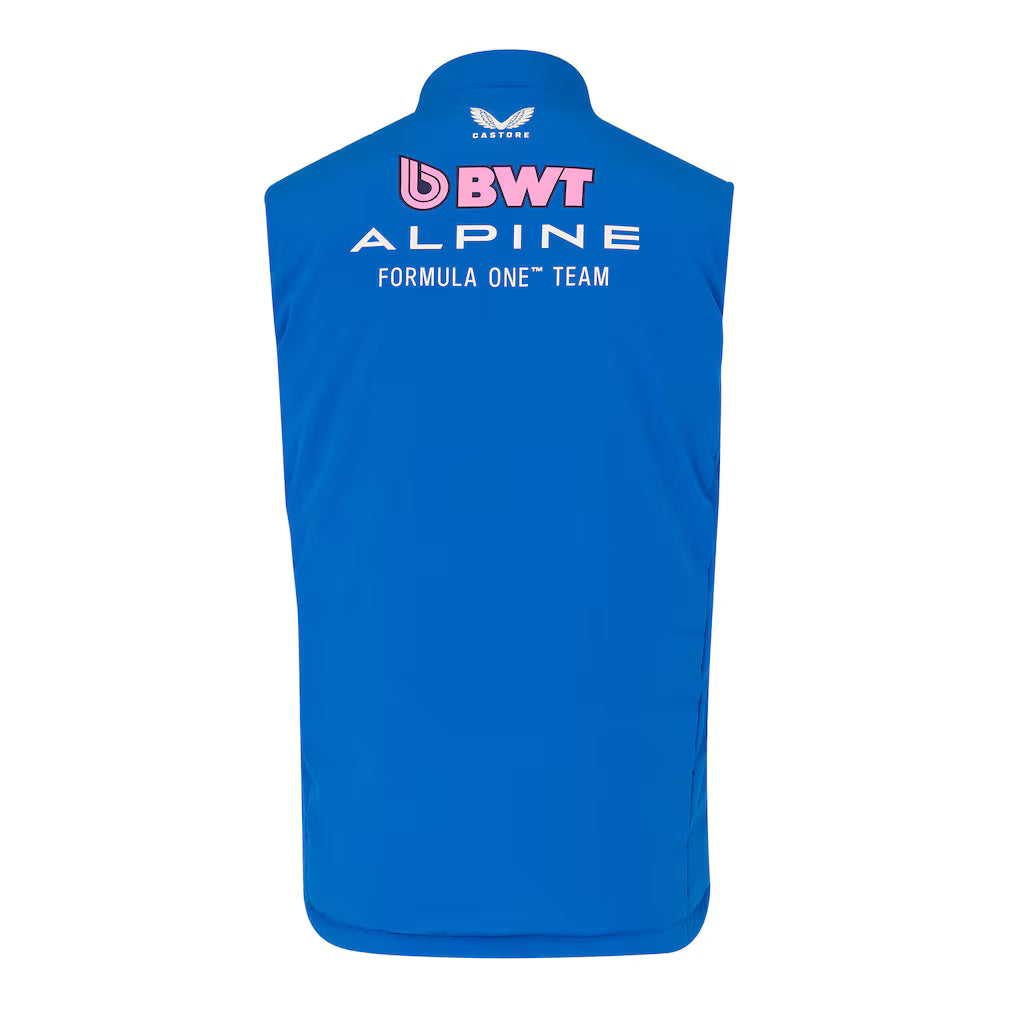 Alpine F1 Team 2026 Replica Gilet | Premium Formula 1 Hooded Padded Vest