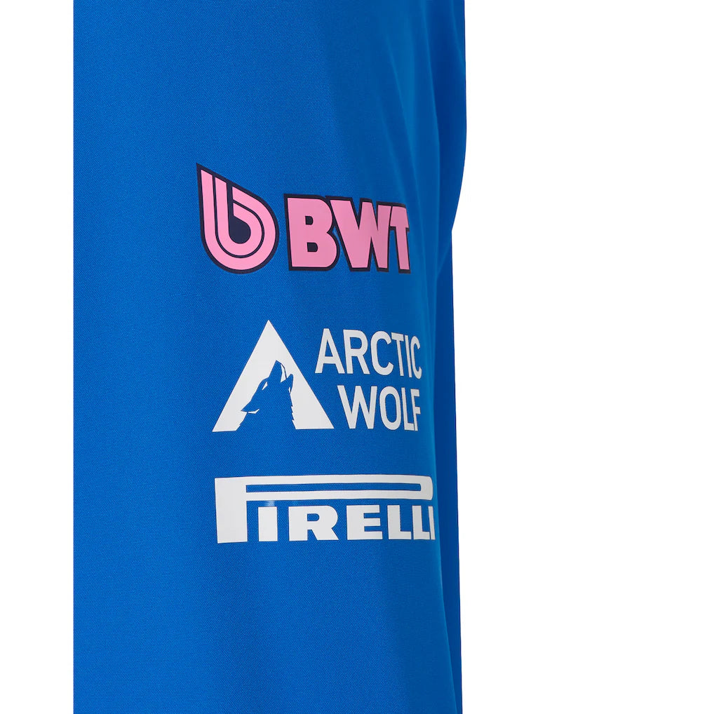 Alpine F1 Team 2026 Rain Replica Jacket | Formula 1 Waterproof Hooded Motorsport Jacket Unisex