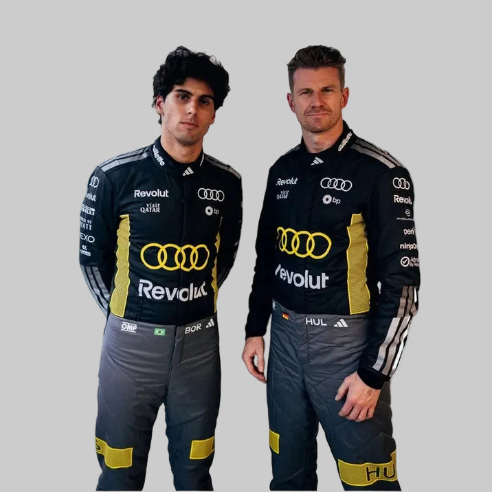 Audi 2026 Monaco GP F1 Race Suit Replica – Audi Racing Driver Suit Apex Karting Gear