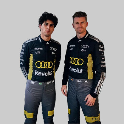 Audi 2026 Monaco GP F1 Race Suit Replica – Audi Racing Driver Suit Apex Karting Gear