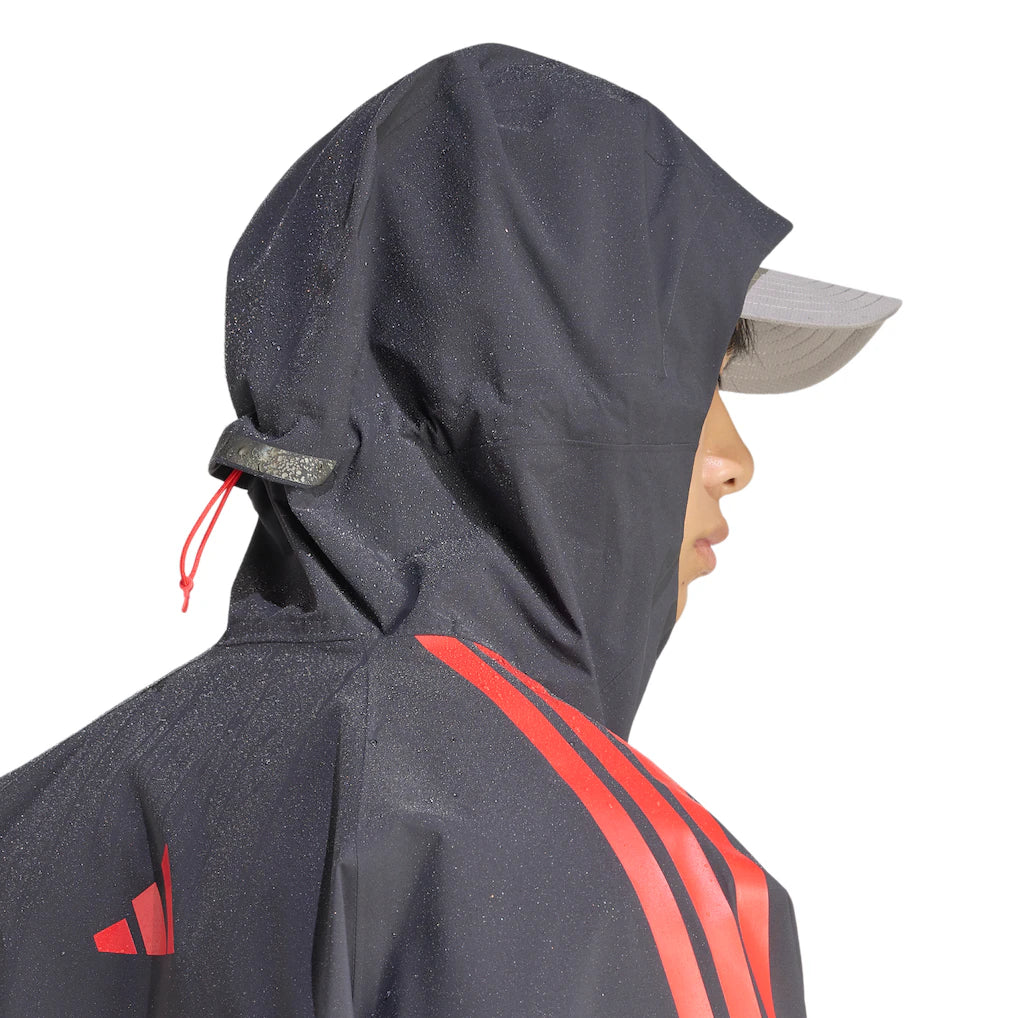 Audi F1 Teamwear Mechanics Rain Jacket Replica | Premium Waterproof Formula 1 Hooded Jacket Unisex