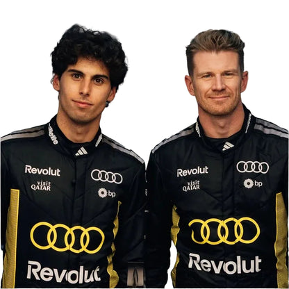 Audi 2026 Monaco GP F1 Race Suit Replica – Audi Racing Driver Suit Apex Karting Gear