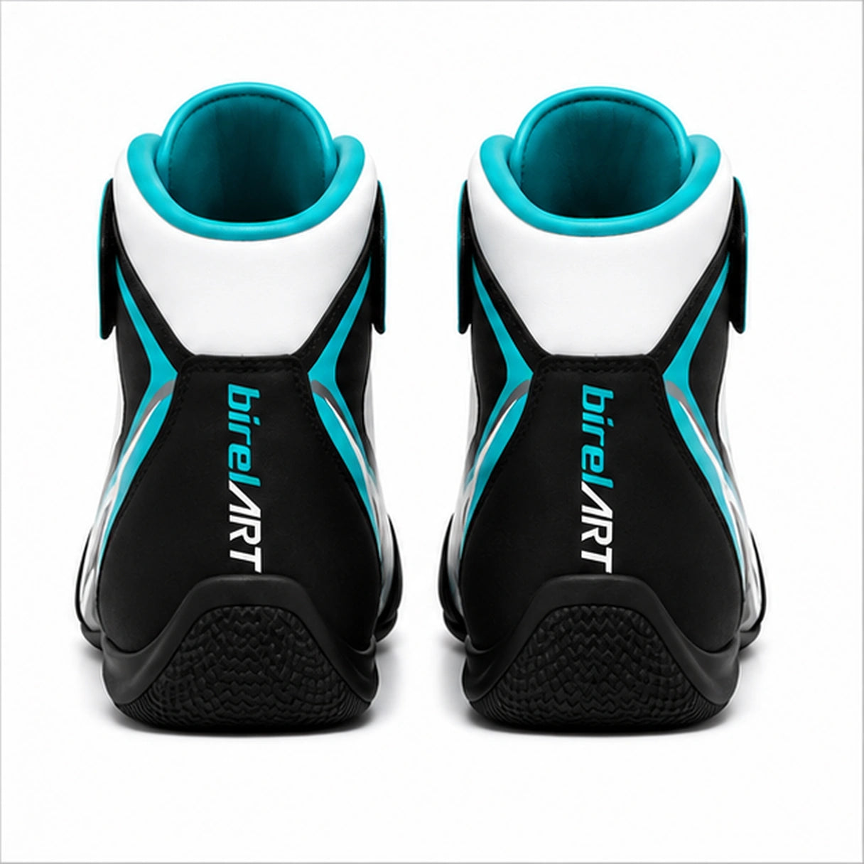 Birel ART Turquoise Black Karting Racing Shoes – Professional Motorsport Footwear