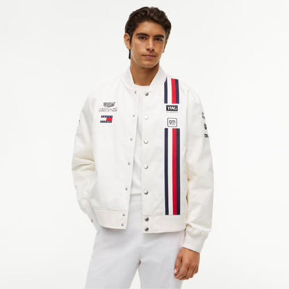 Cadillac Formula 1 Team Replica Silverstone GP Varsity Jacket Unisex Motorsport Bomber Jacket Racing Jacket Premium Teamwear