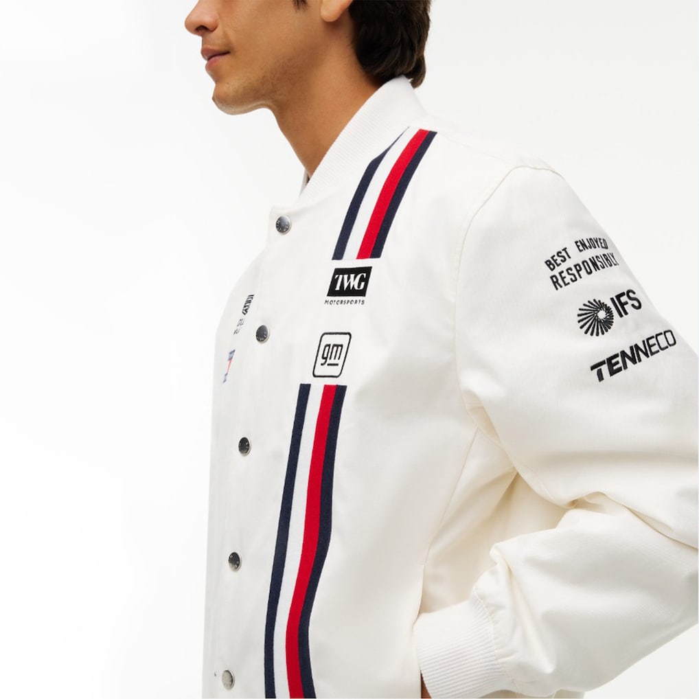 Cadillac Formula 1 Team Replica Silverstone GP Varsity Jacket Unisex Motorsport Bomber Jacket Racing Jacket Premium Teamwear