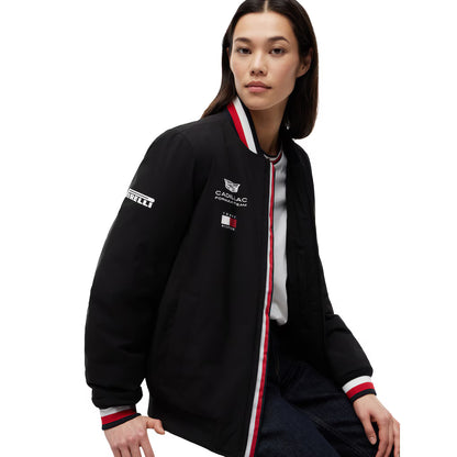 Cadillac Tommy Hilfiger Team Replica Varsity Jacket Unisex | Formula 1 Bomber Motorsport Jacket