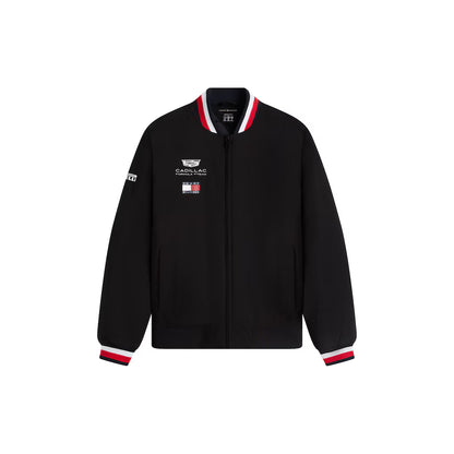 Cadillac Tommy Hilfiger Team Replica Varsity Jacket Unisex | Formula 1 Bomber Motorsport Jacket