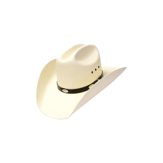Apex Classic White Cowboy Hat – Western Straw Cattleman Hat for Men & Women