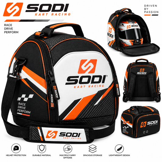 Sodi Kart Racing Bag | Karting Helmet Bag & Motorsport Gear Bag