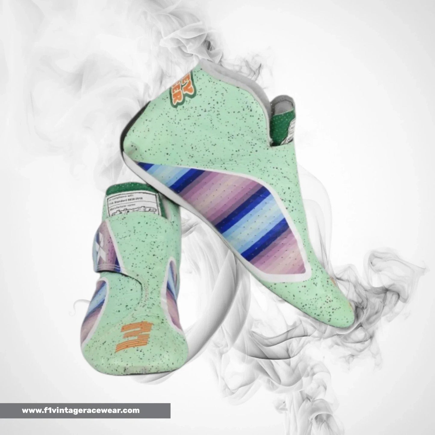 Daniel Ricciardo 2021 McLaren F1 Race Boots Track Racewear