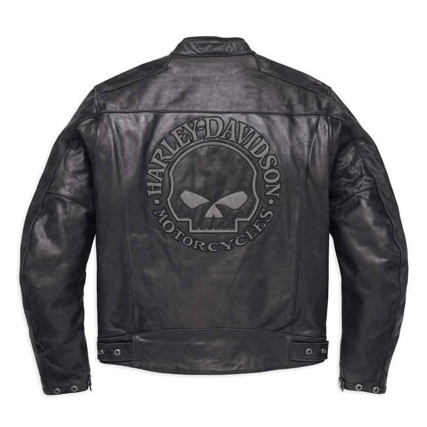 Harley Davidson Leather Motorcycle Jacket for Men