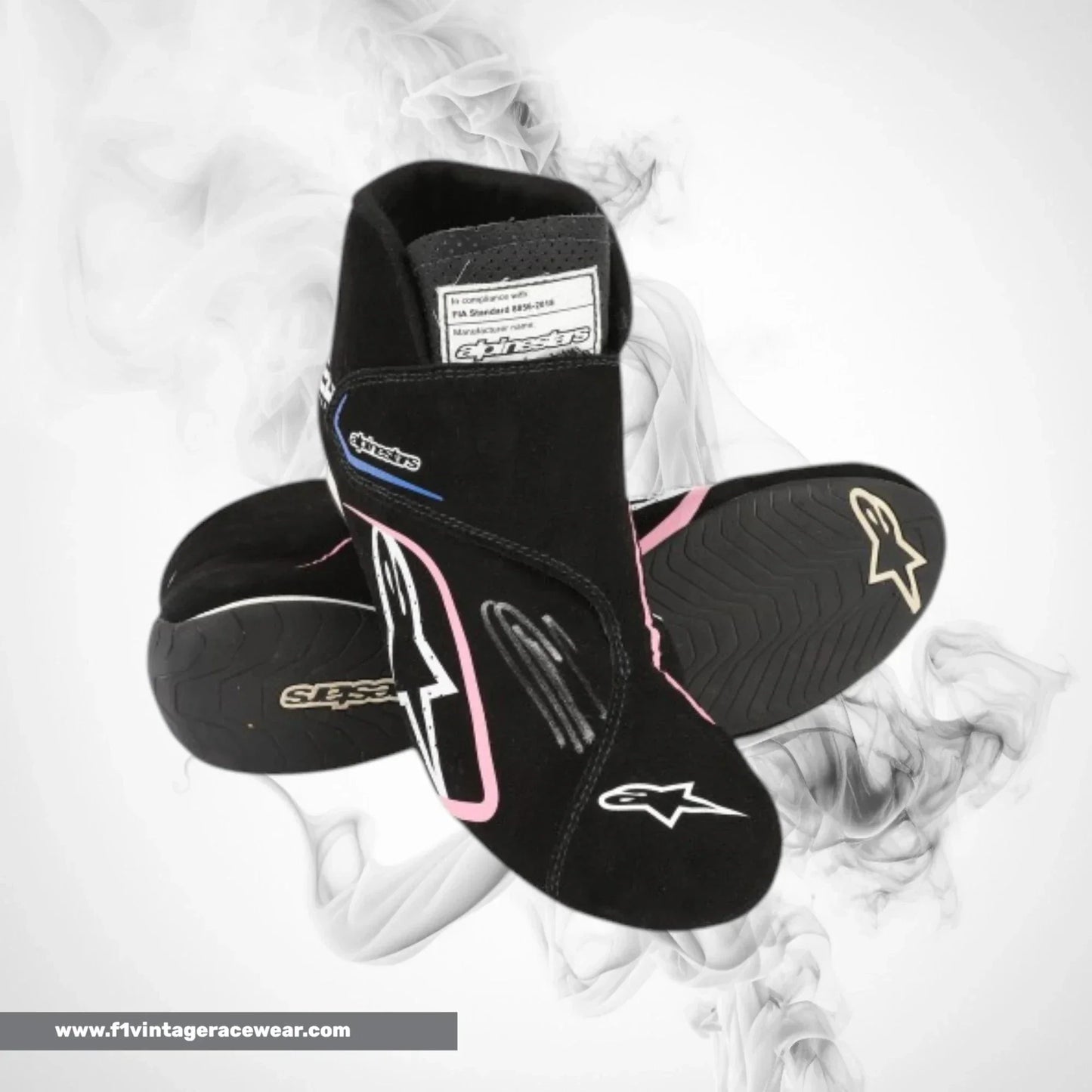 Esteban Ocon 2023 Alpine F1 Race Boots Spanish GP Track Racewear