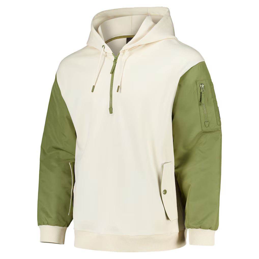 Formula 1 Elements Hybrid Quarter Zip Replica Hoodie | Unisex Motorsport Pullover Hooded Sweatshirt
