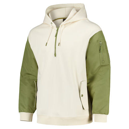 Formula 1 Elements Hybrid Quarter Zip Replica Hoodie | Unisex Motorsport Pullover Hooded Sweatshirt