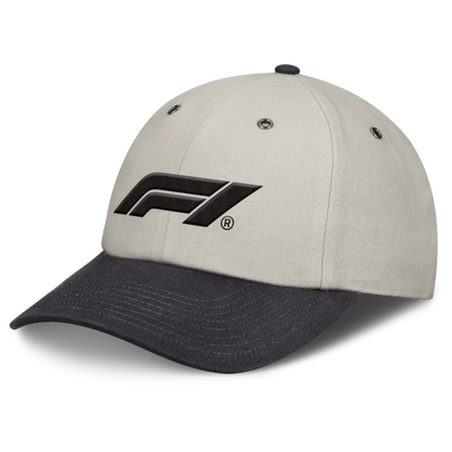 Formula 1 Frame Unstructured Cap Cream Unisex F1 Baseball Hat
